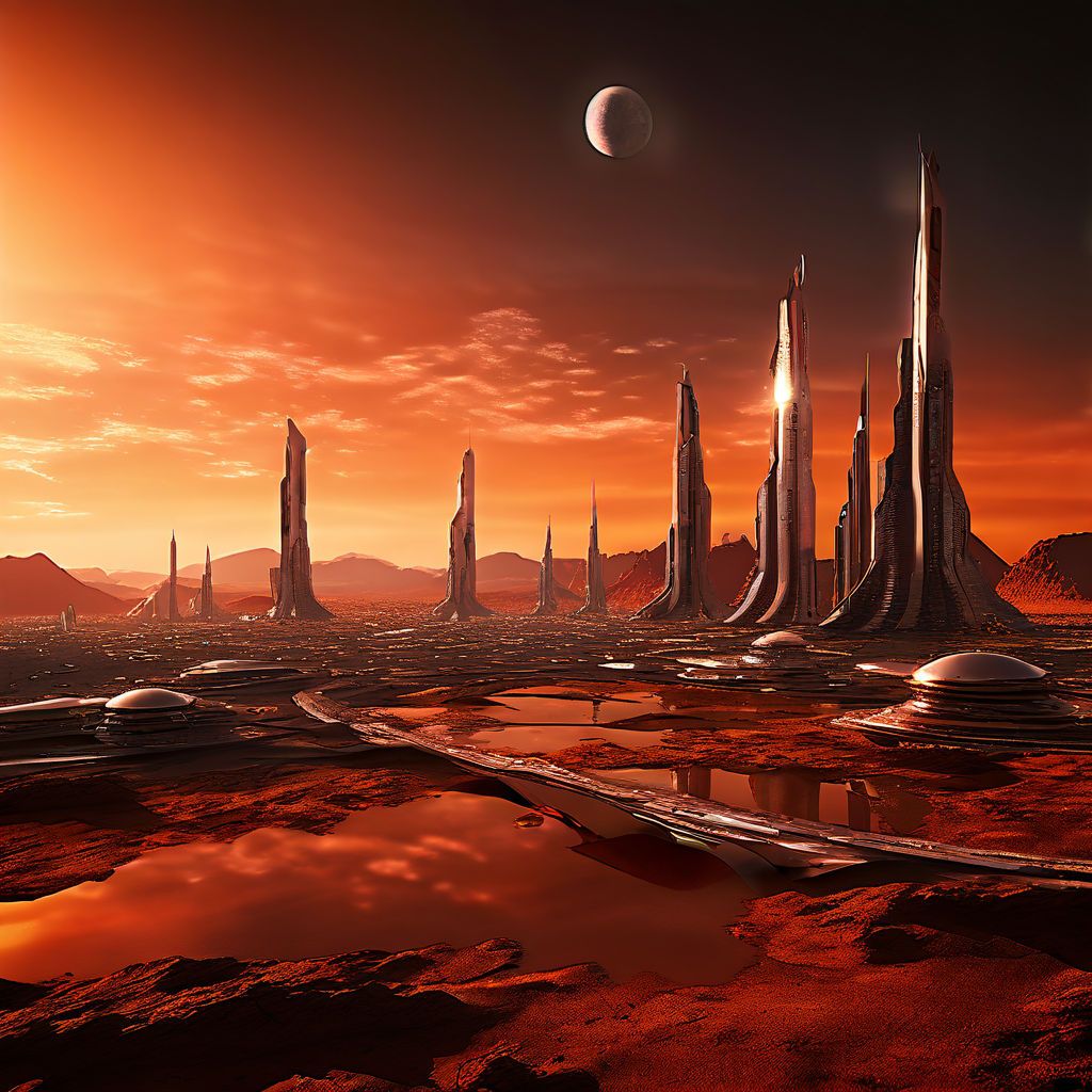 Future Mars City