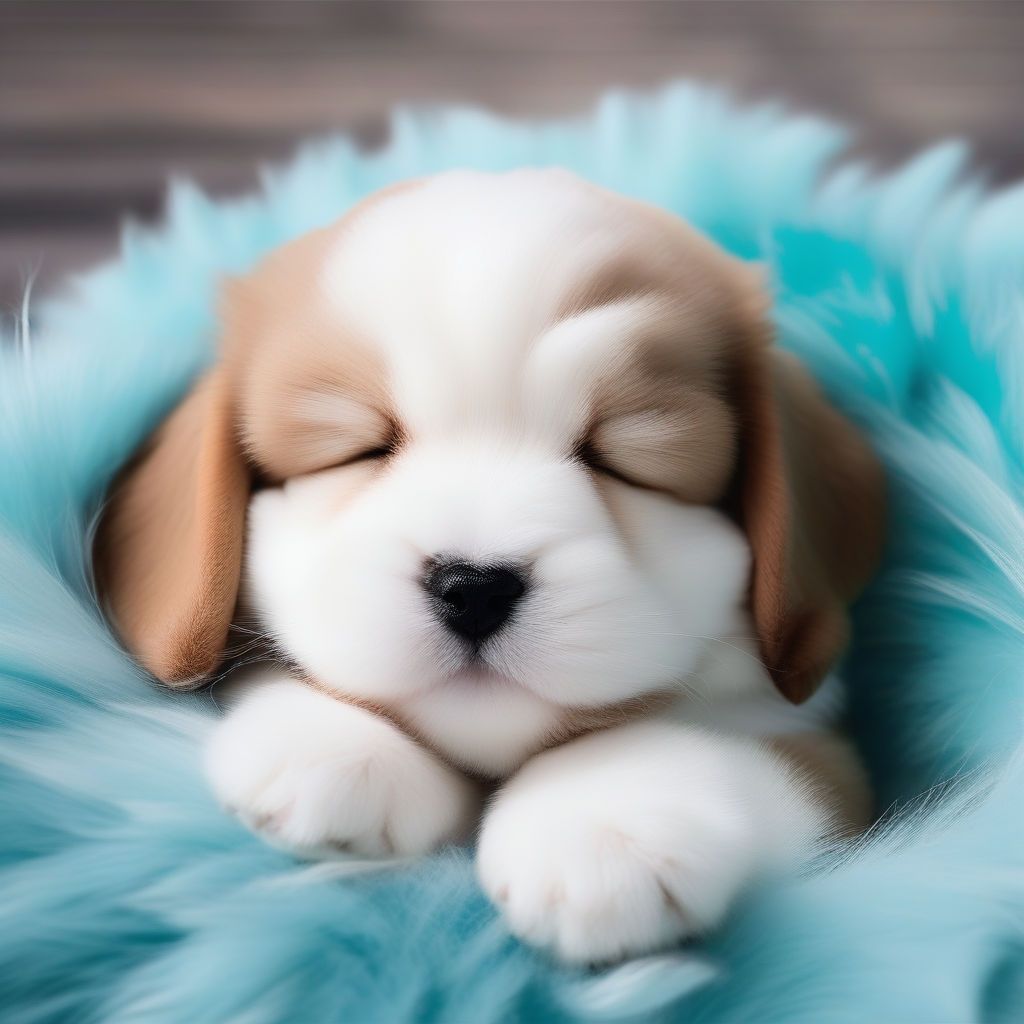 sleeping puppy