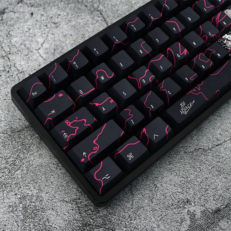 Redline keycaps