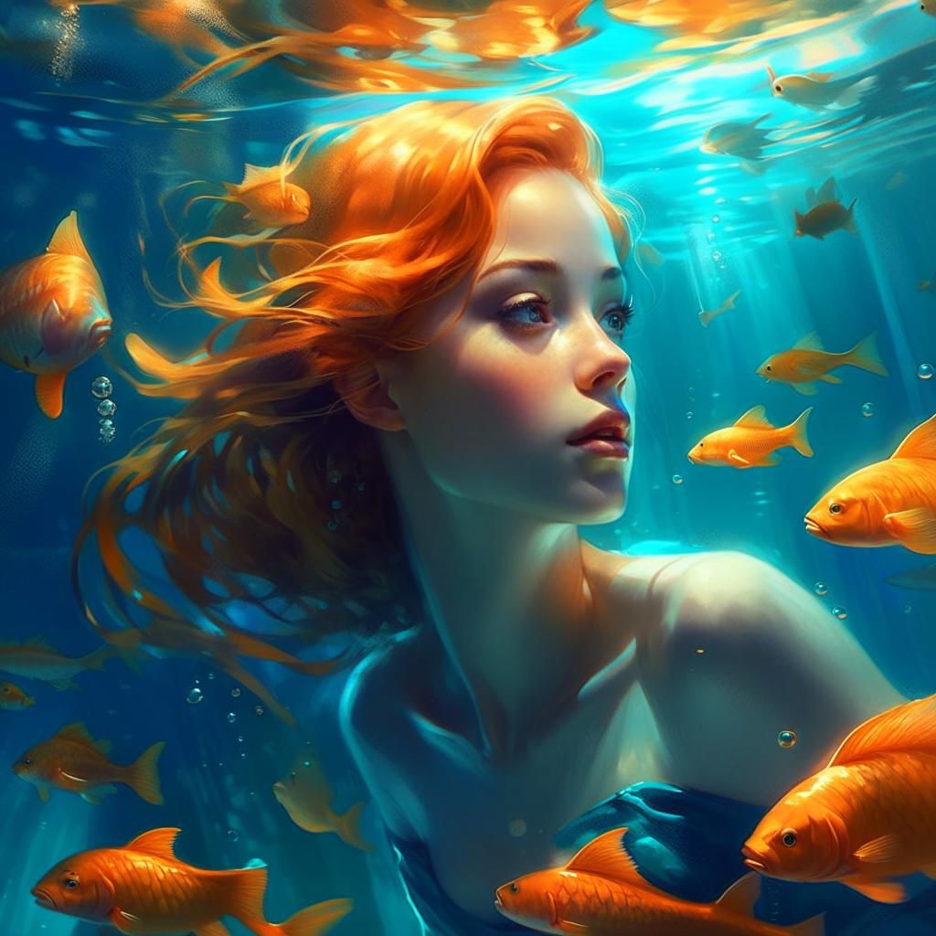 Under the water