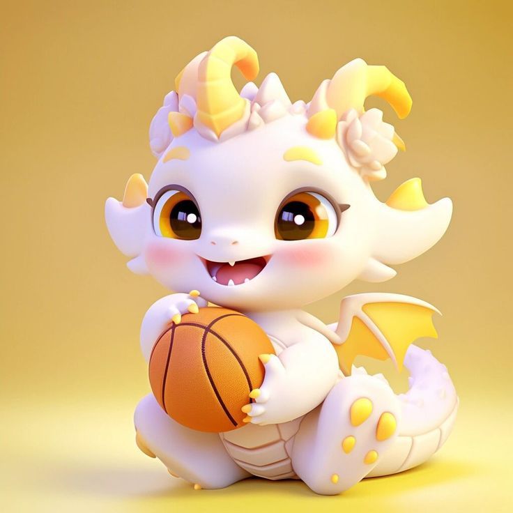 Enjoy Dragon play basketball