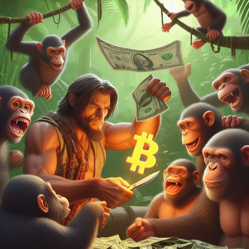 Tarzan hold only BTC