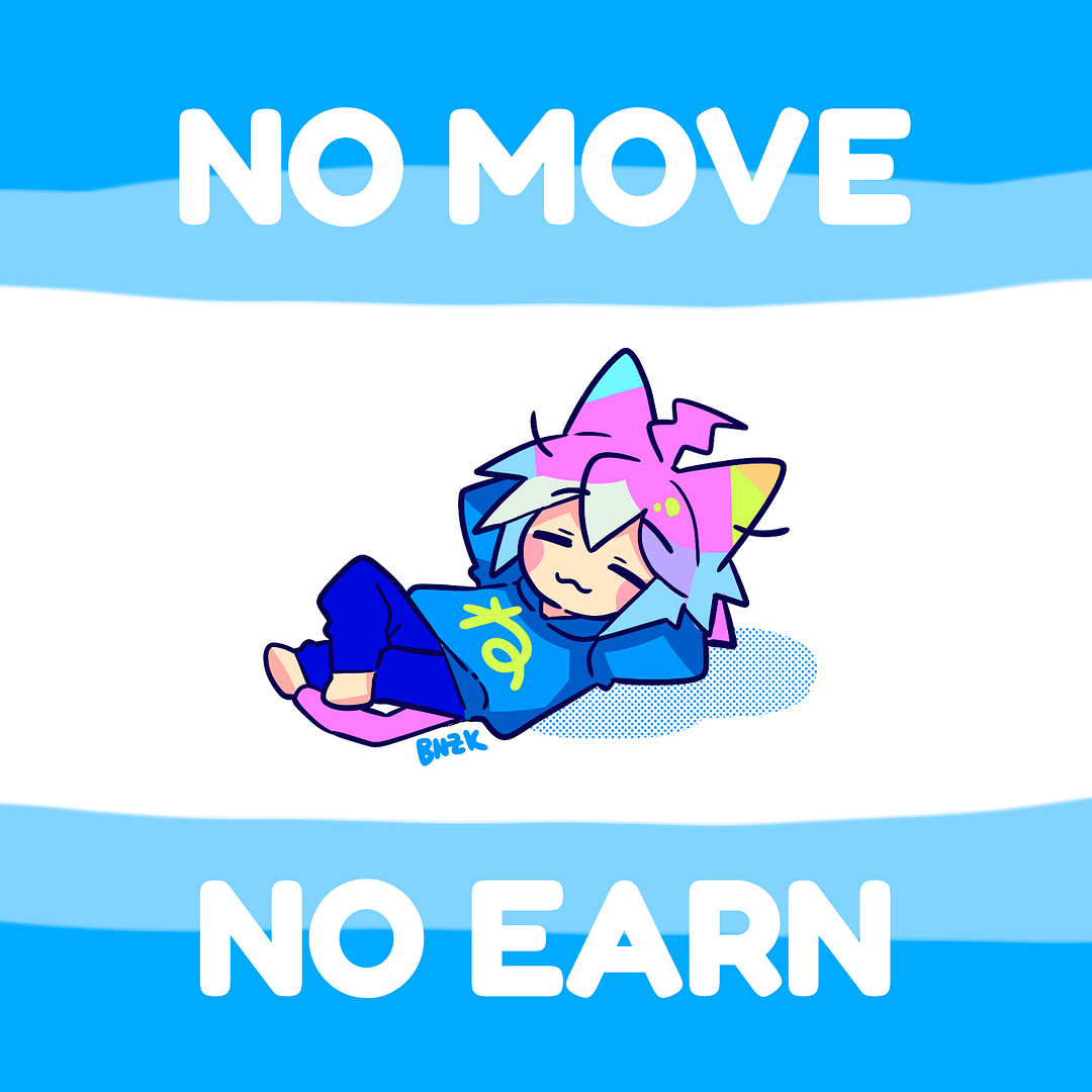 NECCO#4 NO MOVE NO EARN