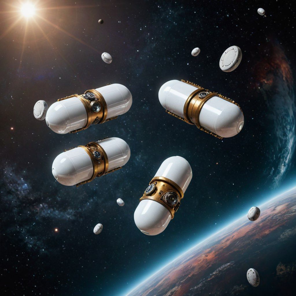 Pills on space party