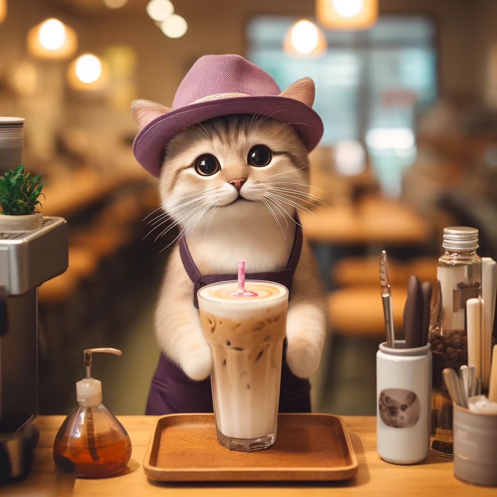 The Purr-fect Brew by $DEGEN cat