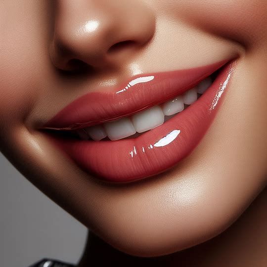 smiling lips