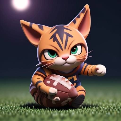 Football cat