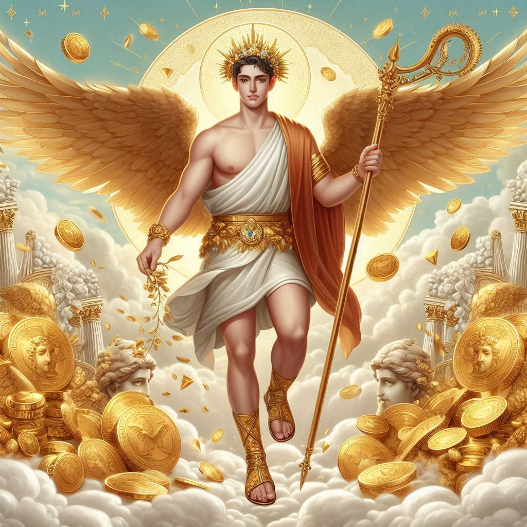 Hermes, god of wealth