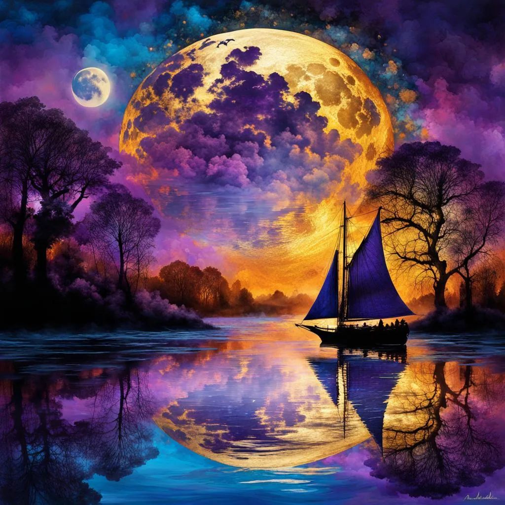 Moonlit Voyage