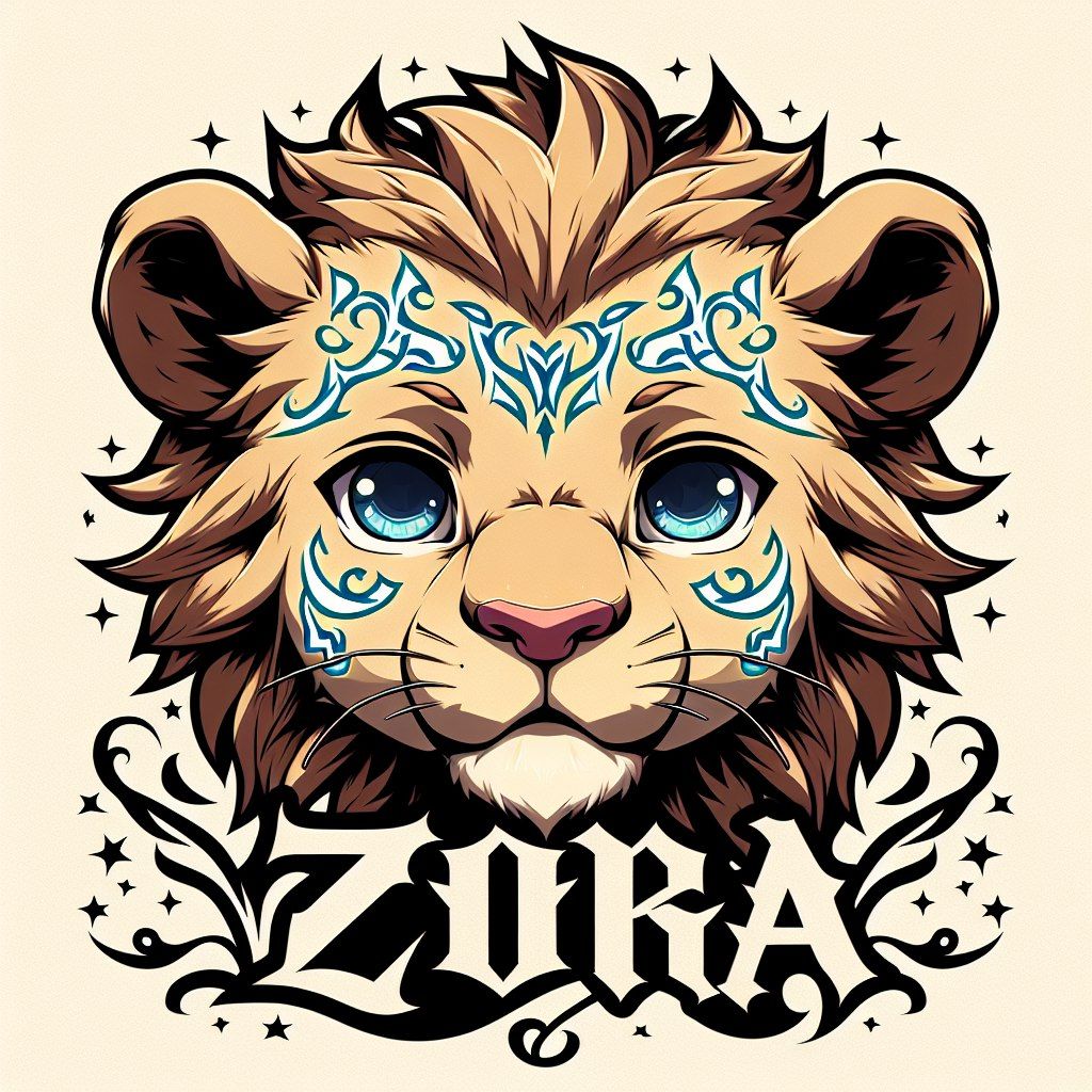 Lion Babe Zora 4 Ages