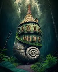 The mysterious snail house