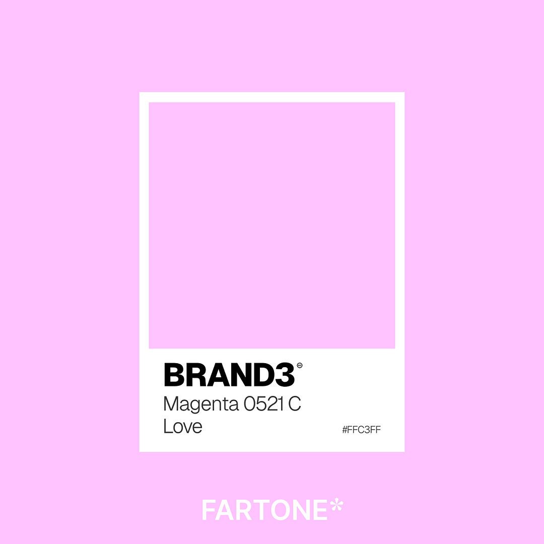 BRAND3® Magenta 0521C Love