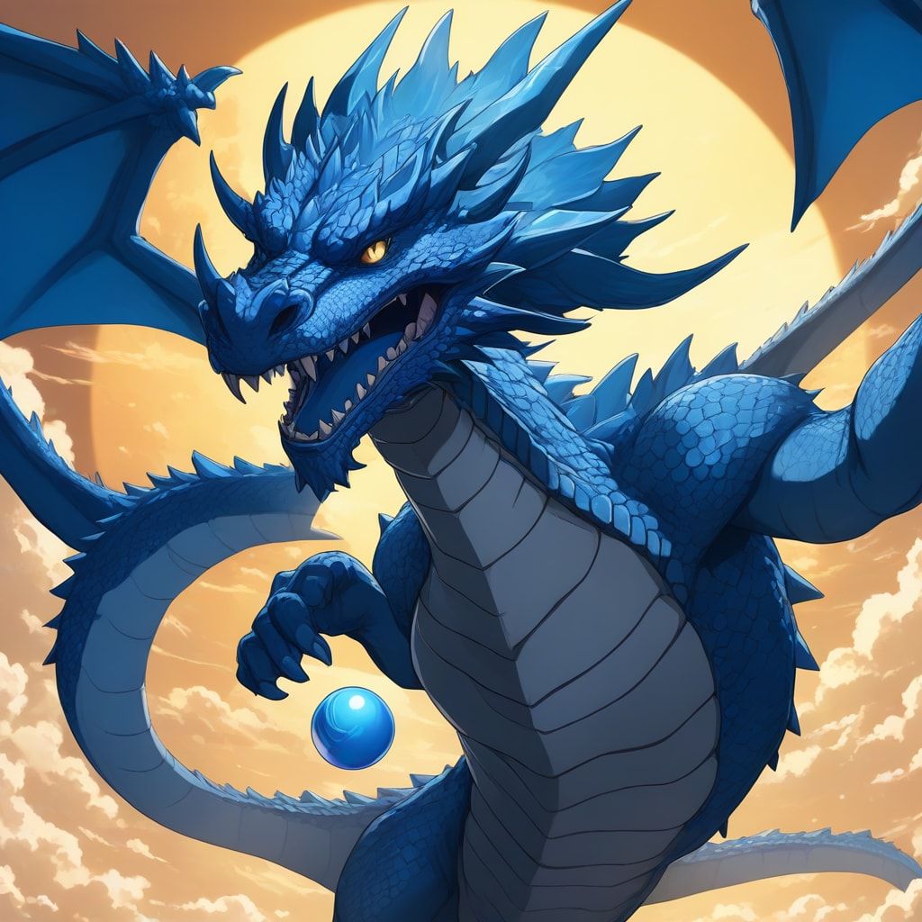 enjoy blue dragon