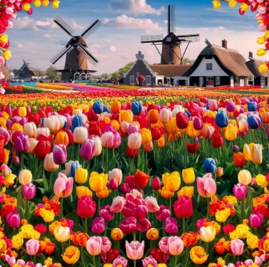 Netherlands Tulip Festival