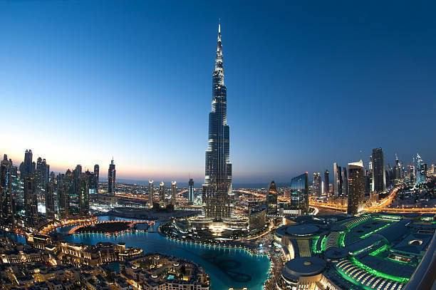 The majestic Burj Khalifa