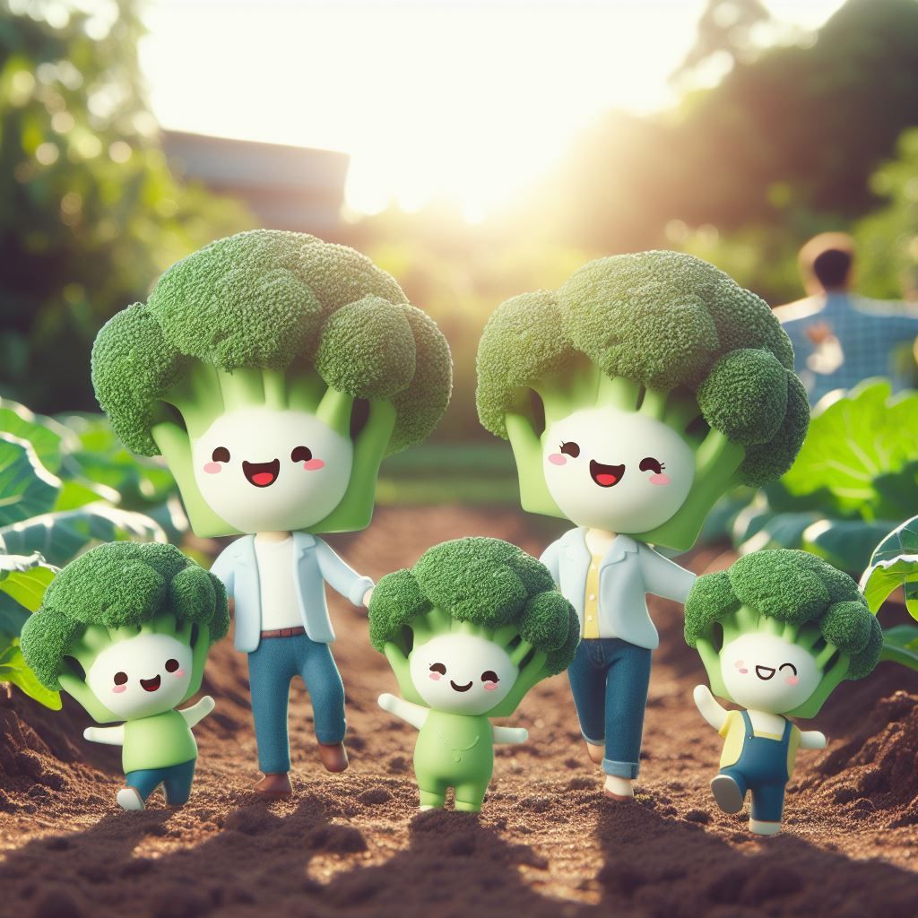 Mr. Broccoli's family