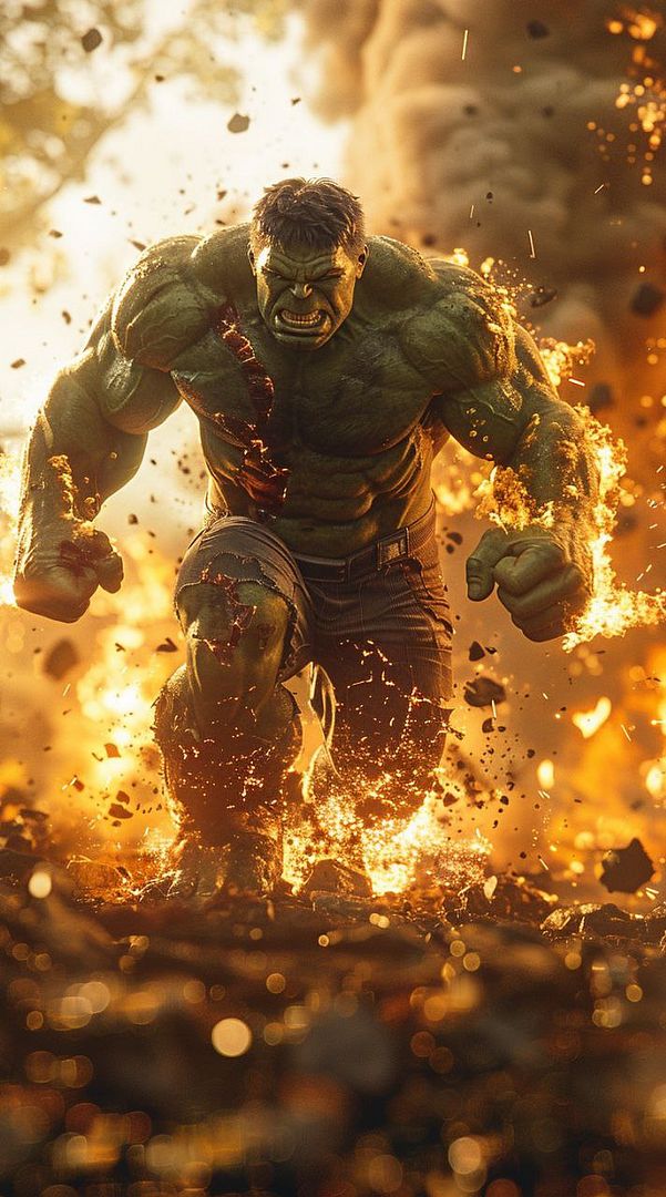 Hulk in Angry Mode 🔥