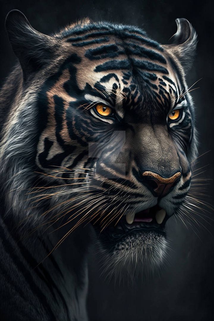 Dark tiger