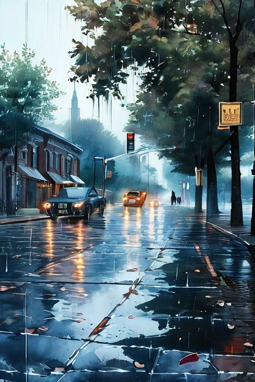 rainy street