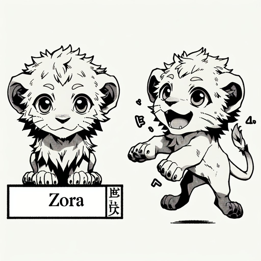 Lion Zora 14 Ages