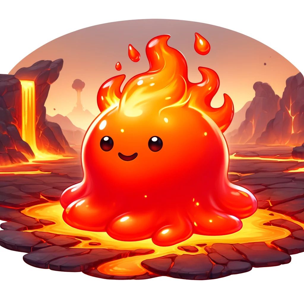 Fiery Slime