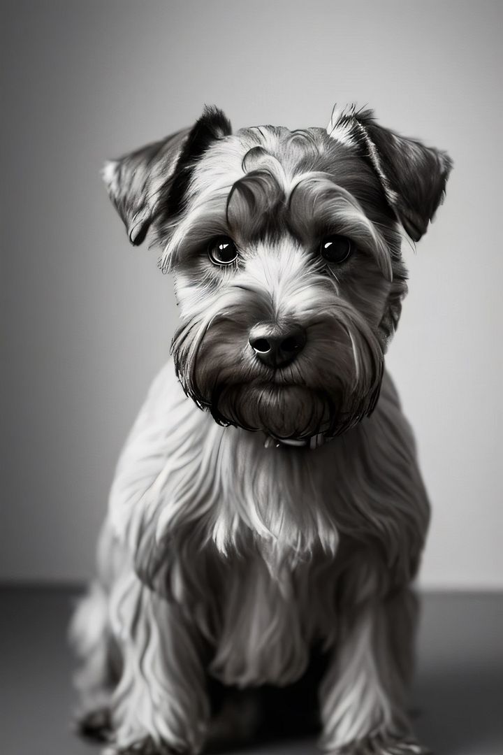 Monochrome Schnauzer