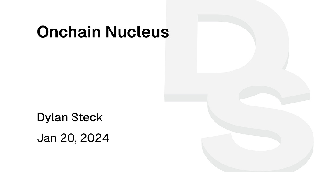 Onchain Nucleus