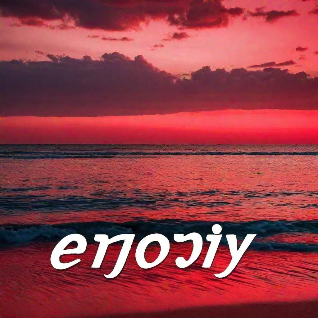 Enjoy with Red Ocean