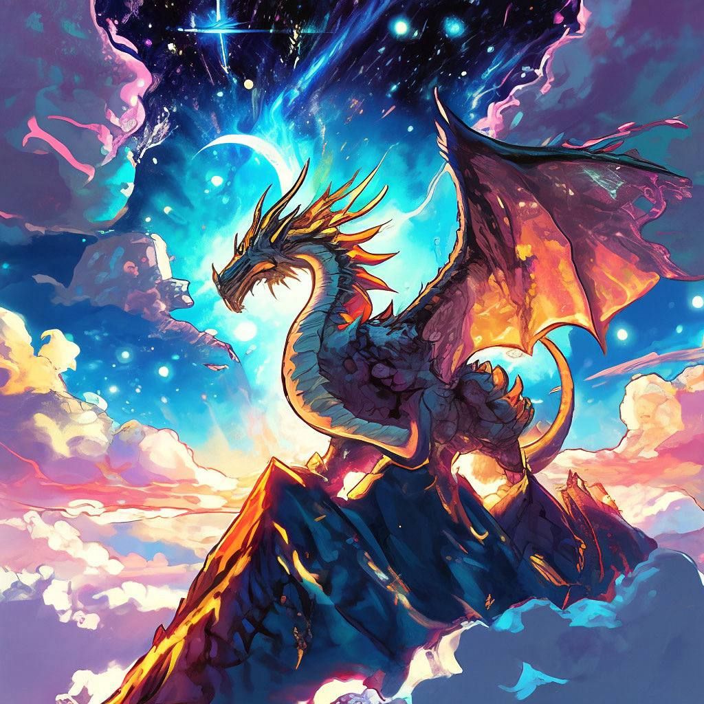 mysterious dragon