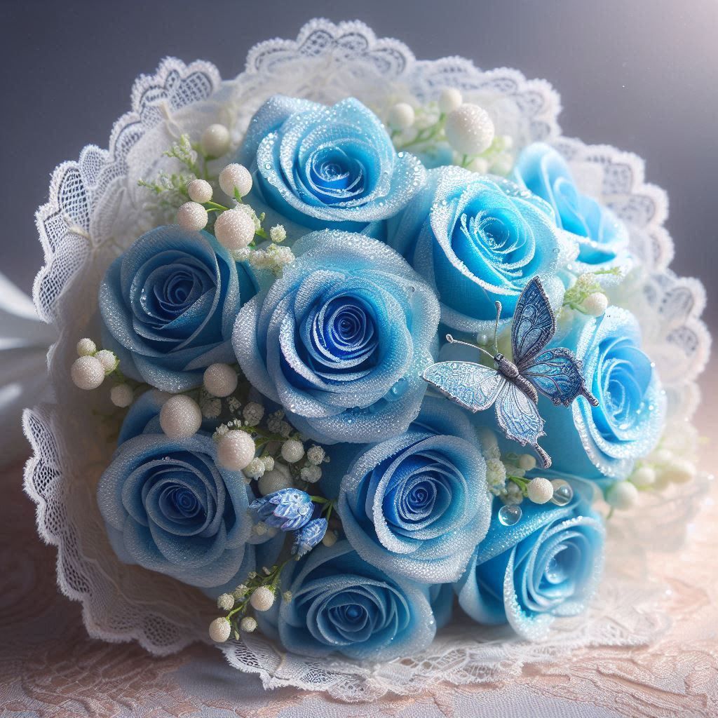 Blue rose