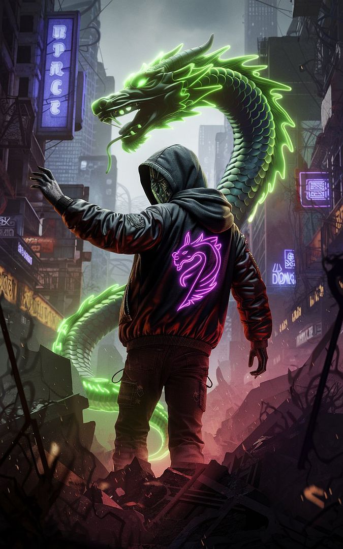 neon drakon