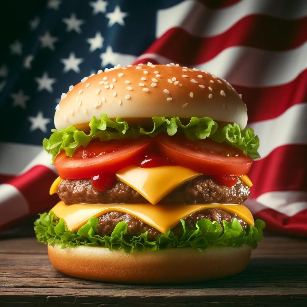 A_juicy_American_cheeseburger_with_tomato,_lettuce