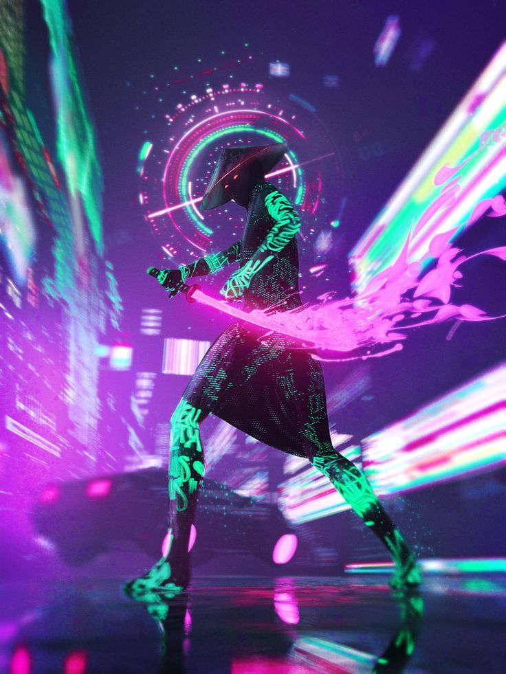 Neon samurai