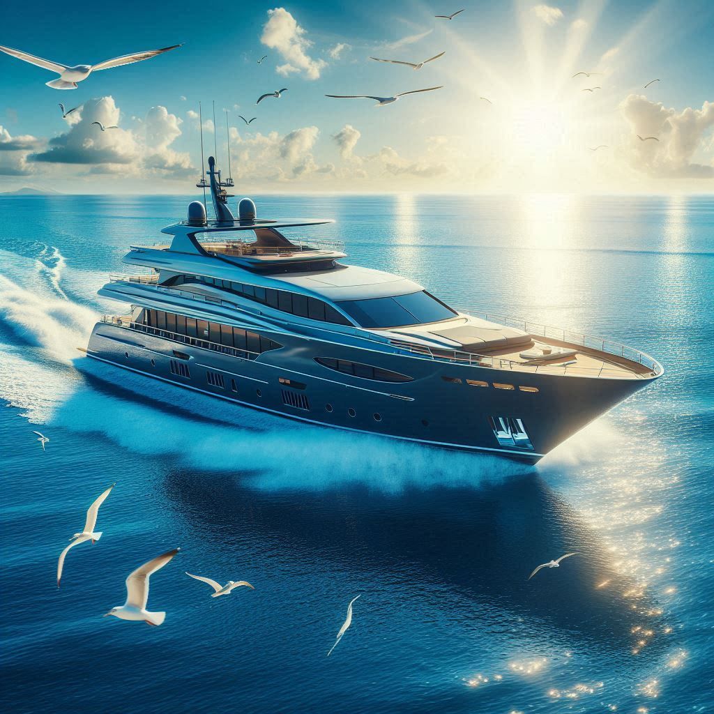 Yacht in the ocean3