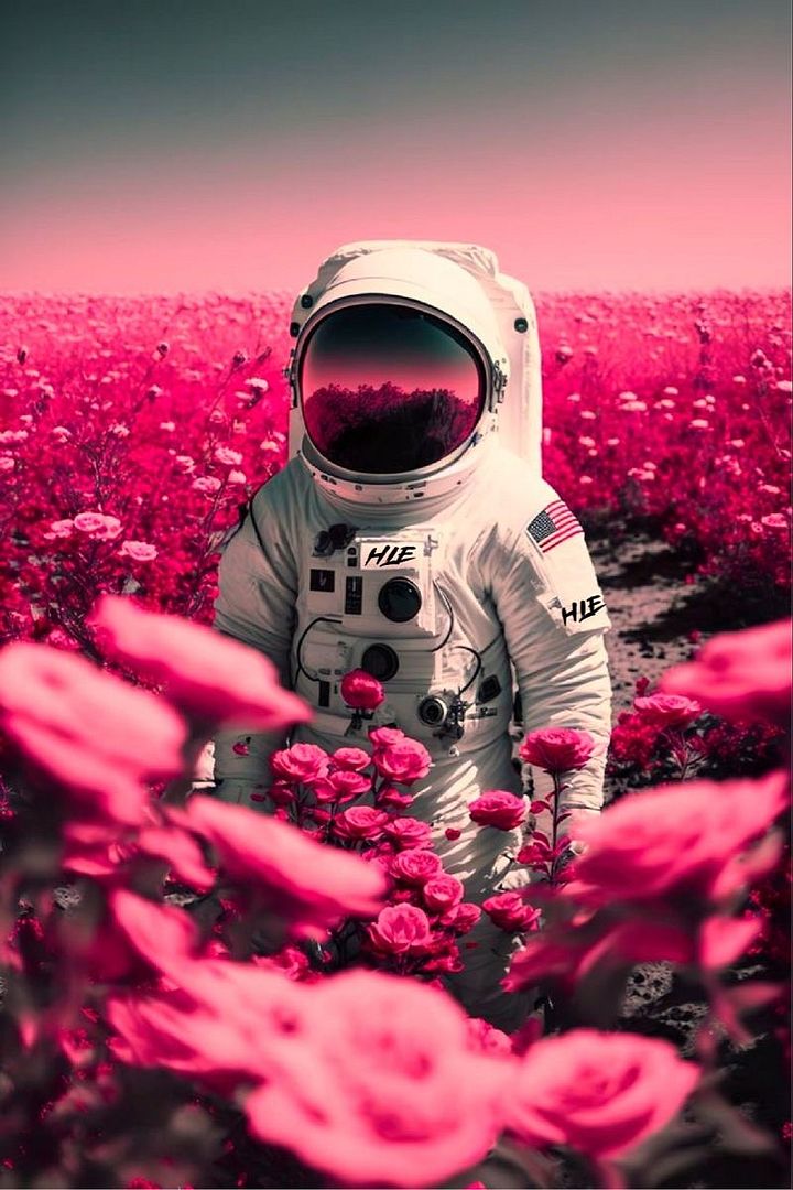 Space is beautiful in pink!