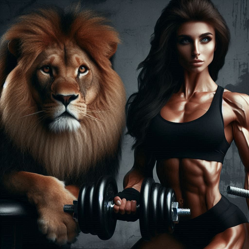 lion & sportman fitnness girl (55)