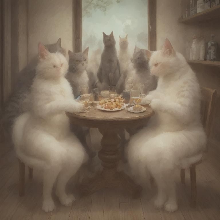 group of cat