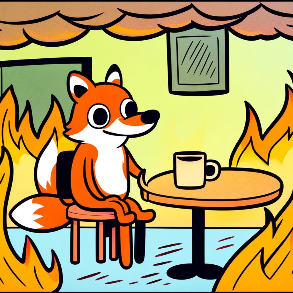 This is fine - fox