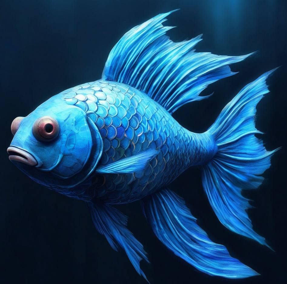 Blue fish