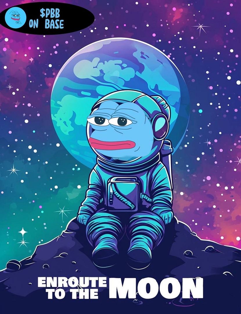 Pepe But Blue Coin