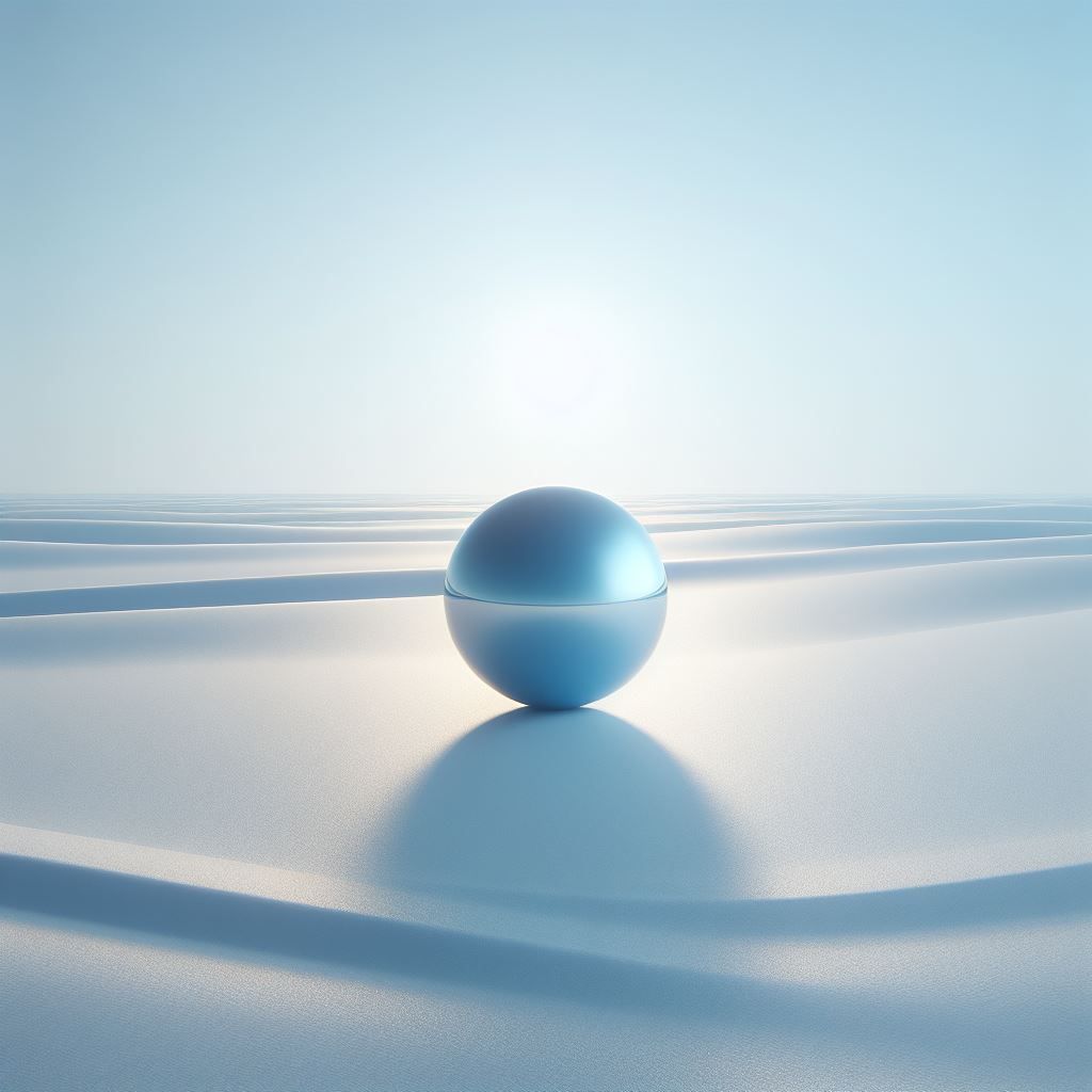 blue sphere