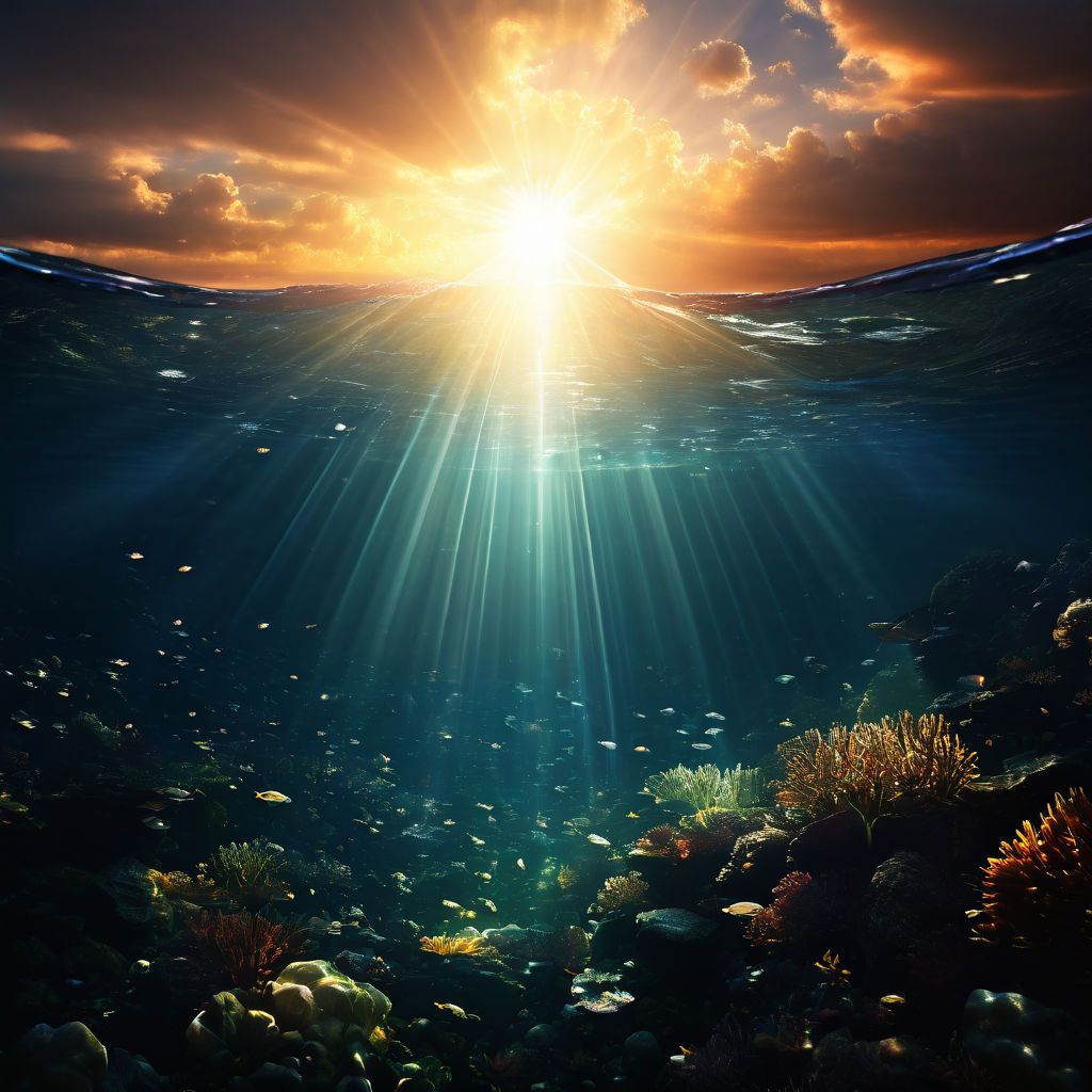 mysterious undersea light