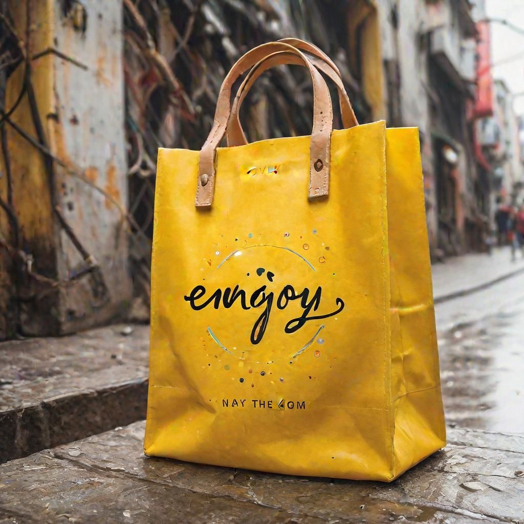 Enjoy with Yellow Bag