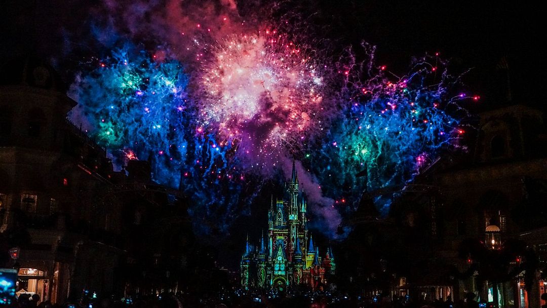 Castle fireworks