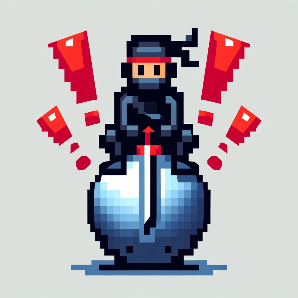 enjoy pixel ninja