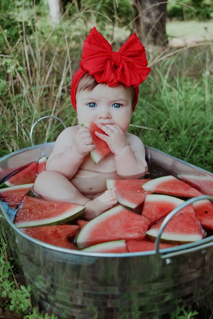 watermelon bath