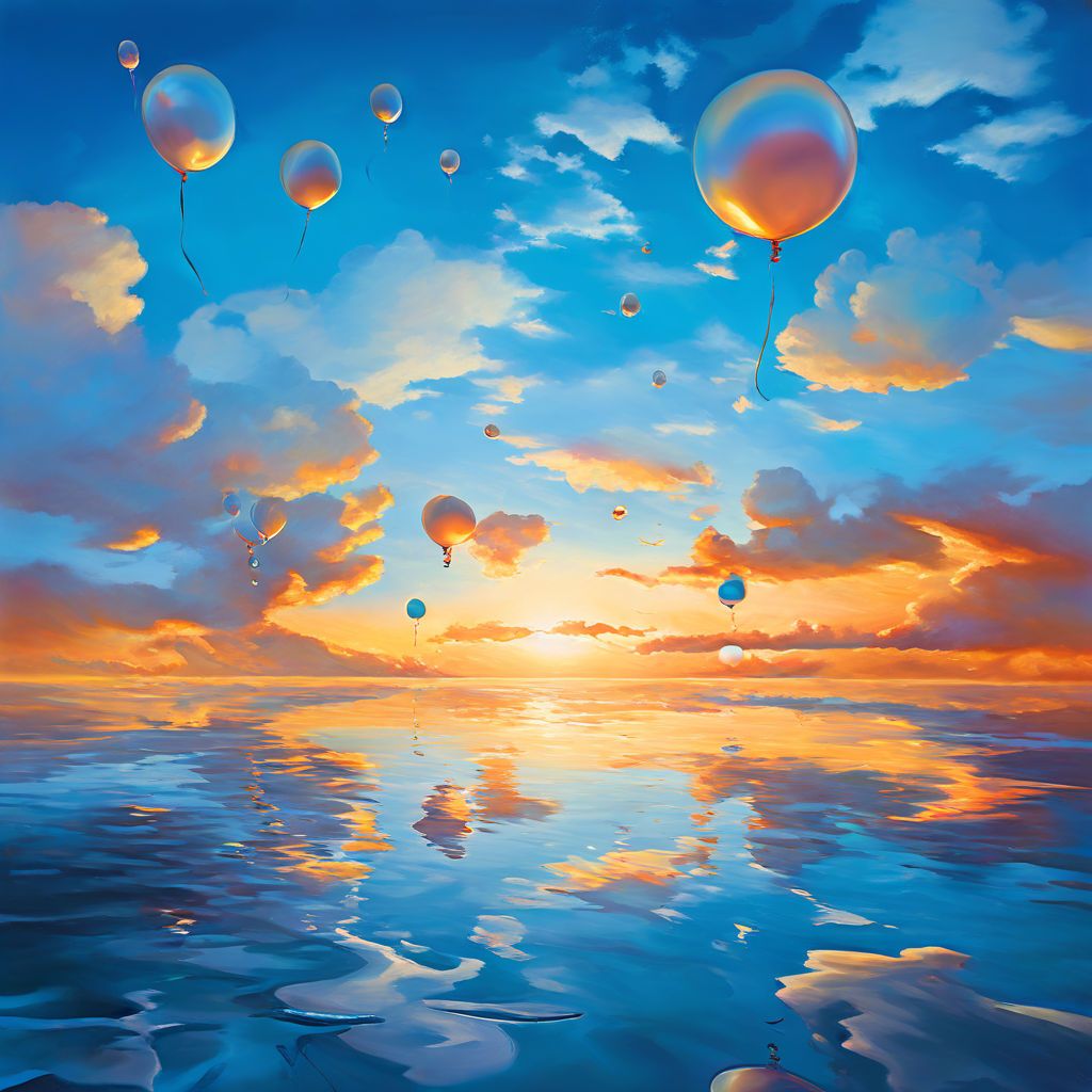 sky-blue-latex-balloons-their-surfaces-reflecting-the-cerulean-firmament-ascend-against-a-backdrop