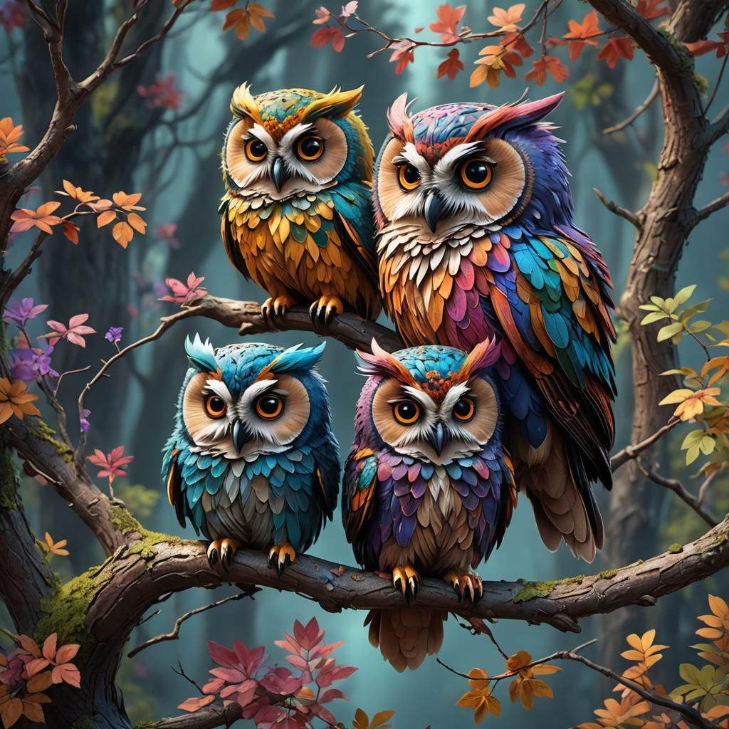 Fluffy owls 2