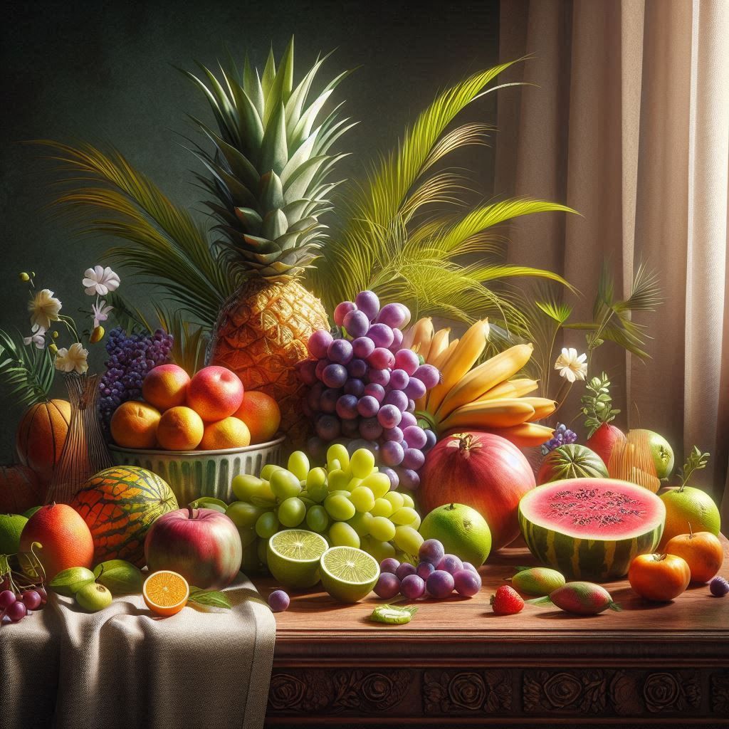 Fruits in a vase4