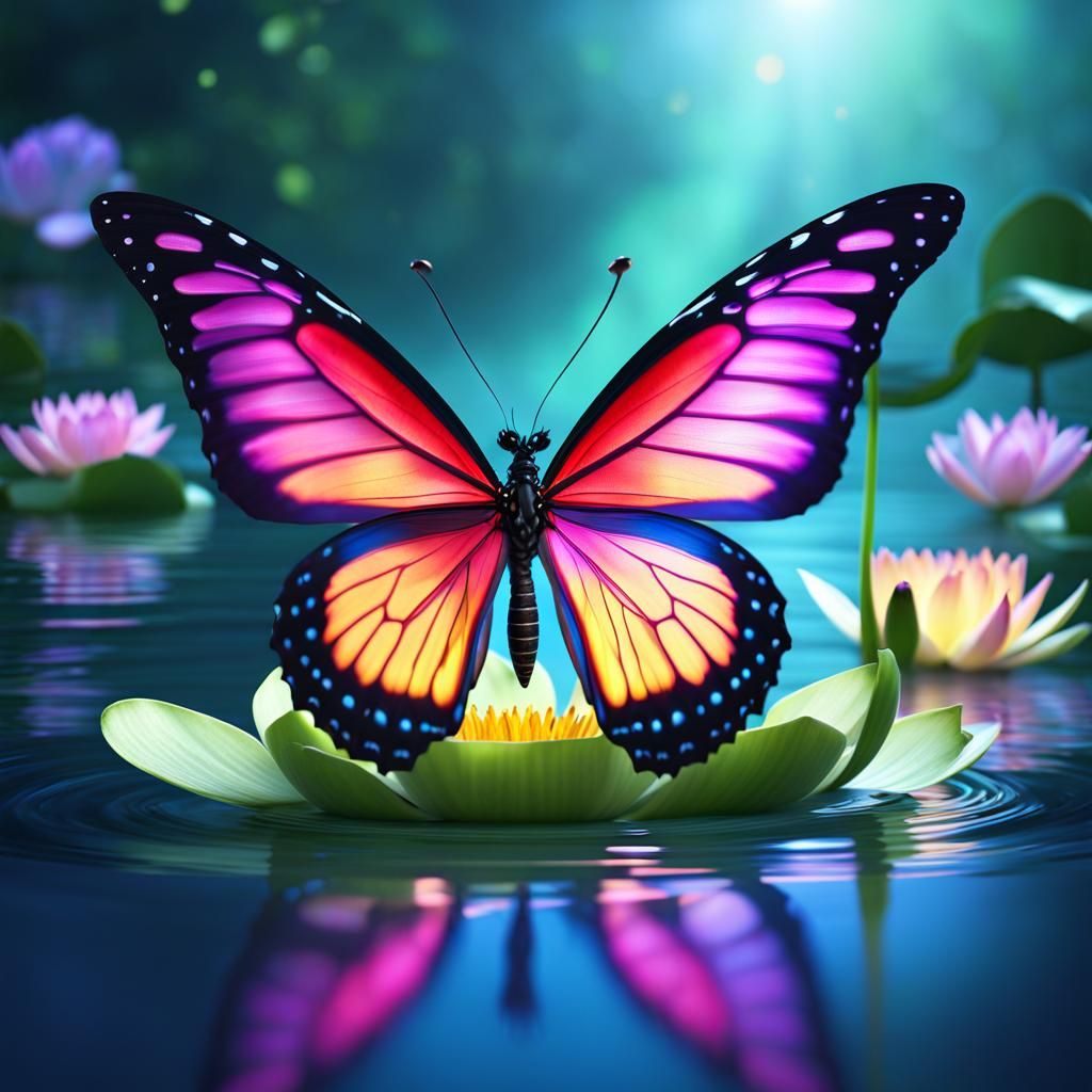 Colorful butterfly